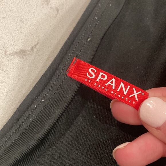 SPANX Ponte Ankle Leggings Form Cropped Fitting Tights Black Size medium - Picture 6 of 10